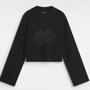 VANS CAMMILE GRAPHIC PULLOVER SWEATER SWEATSHIRT - NEW FALL2024 RELEASE